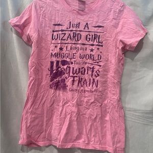 Pink Wizard Graphic Tee